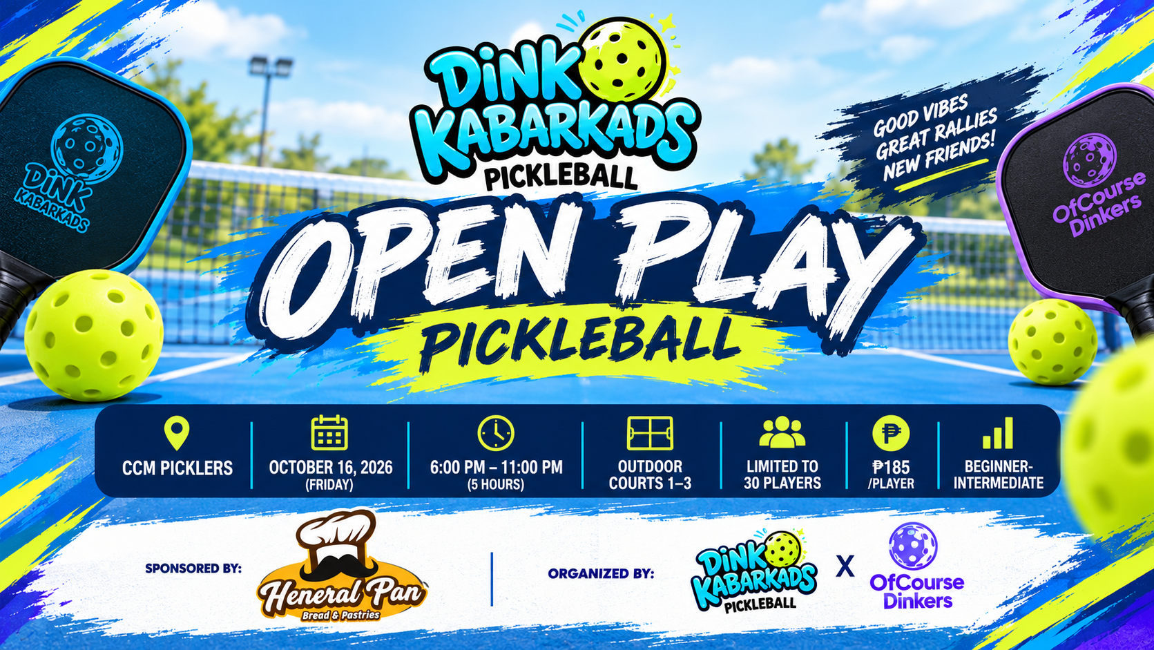 Friday Open Play | 5 Hours @CCM